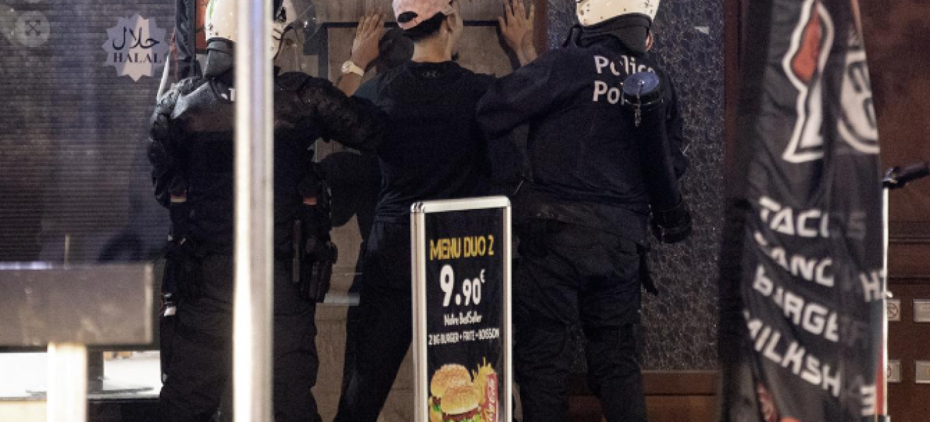 La tercera noche de protestas en Francia dejó 667 personas detenidas 